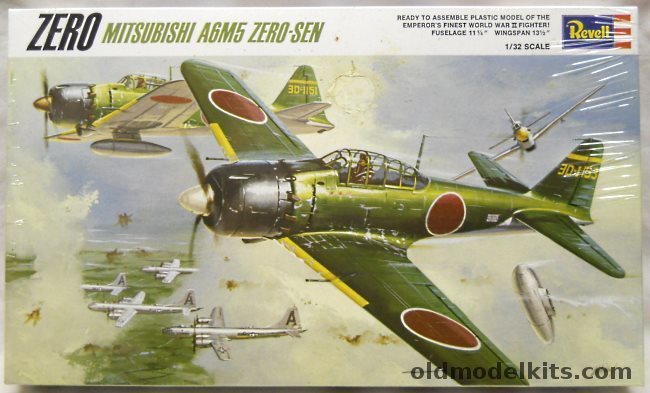 Revell 1/32 Mitsubishi A6M5 Zero-Sen, H265-200 plastic model kit